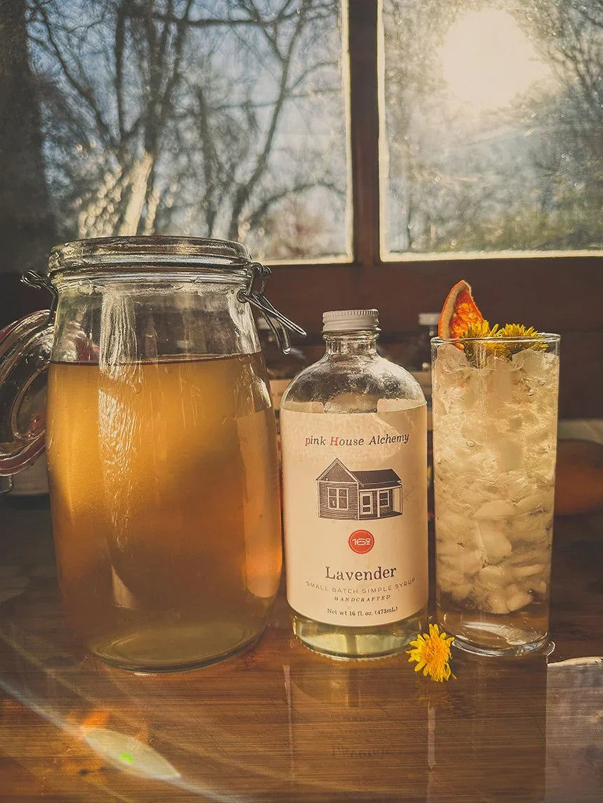 Lavender Dandelion Flower Tea